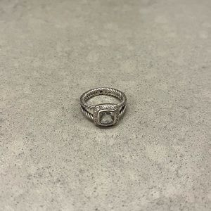 David Yurman Petite Albion Ring with Prasiolite